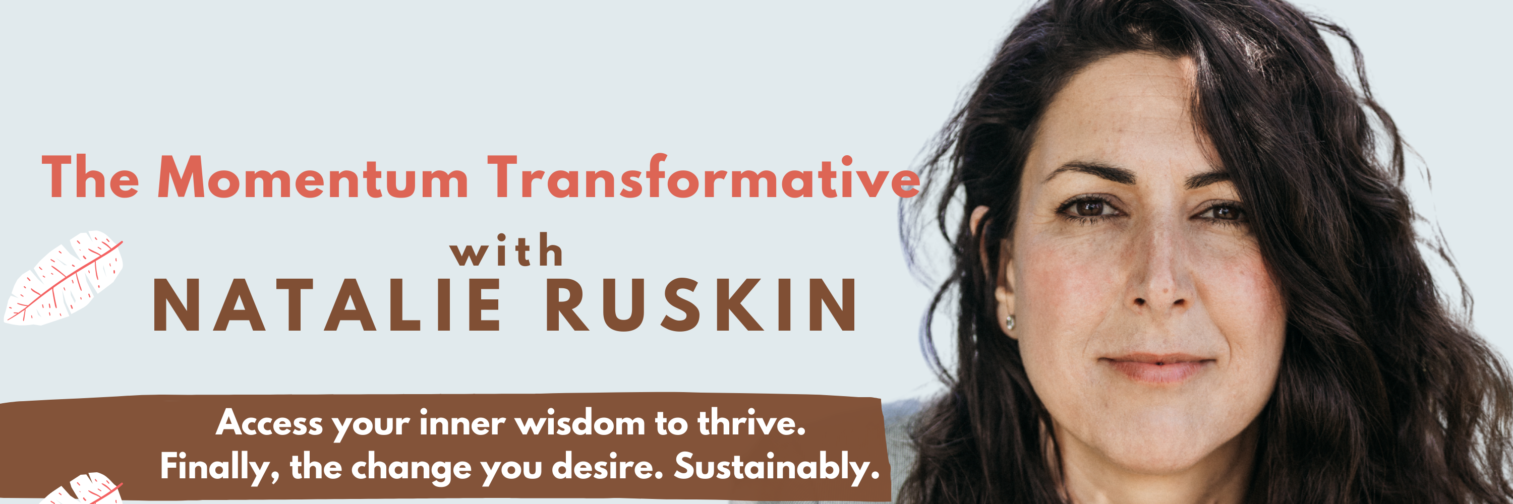 The Momentum with Natalie Ruskin logo